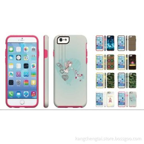 Dual-injection IMD Hard Shell Case for iPhone 6, Durable and Lightweight